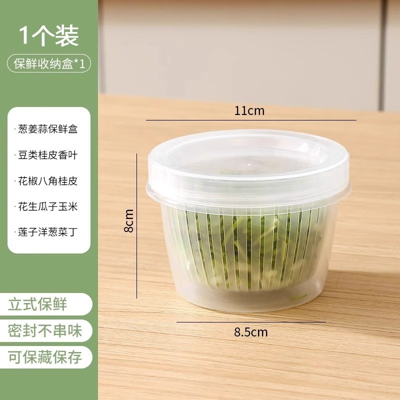 Hộp Đựng Hành Tỏi Tiện Dụng Trong Suốt