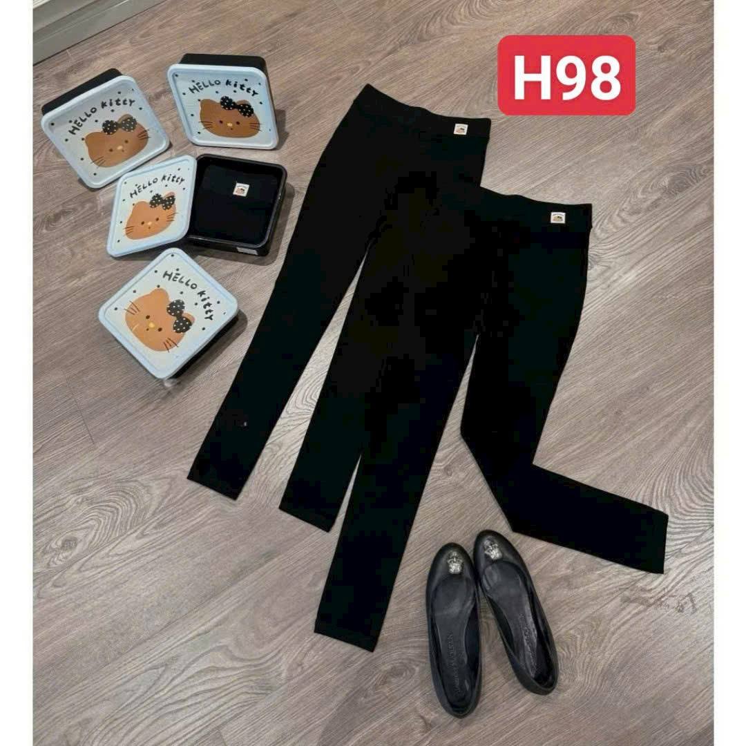 Quần Legging Mèo Kitty Nâu Hộp Nhựa Free Size<60kg H98