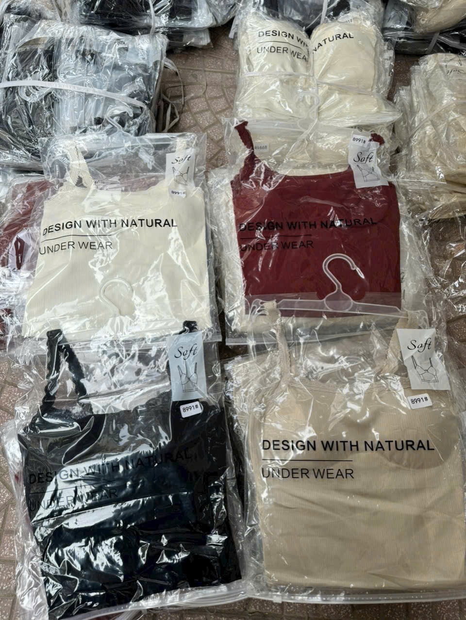 Áo Bra Nữ 8991 Kèm Móc(FREE SIZE <60KG) - MÀU ĐEN