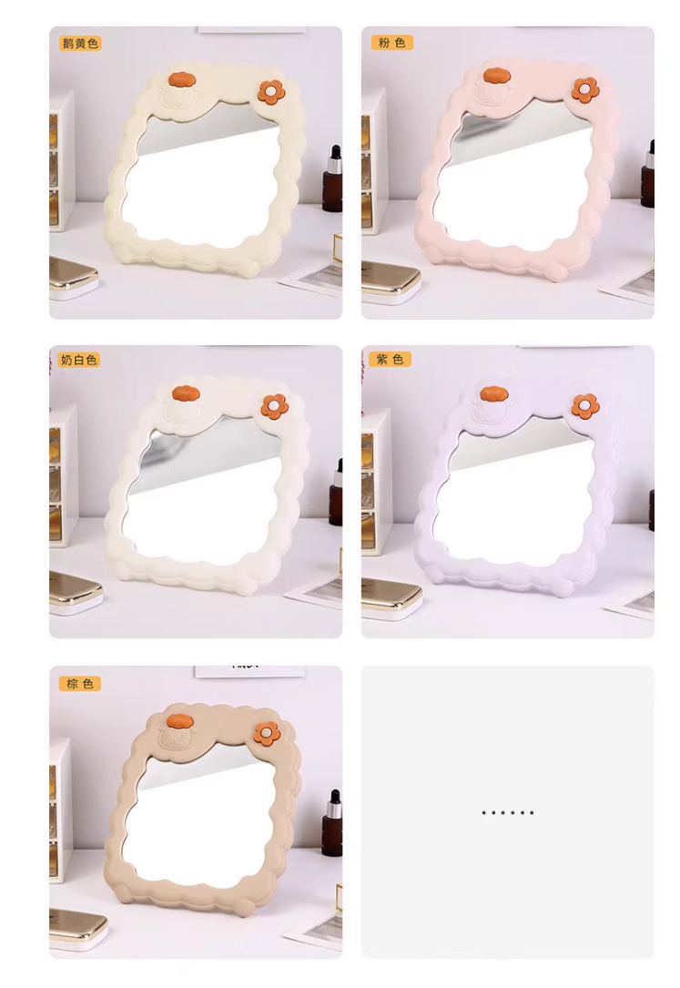 Gương Vuông Hình Cừu Mã PKLD006