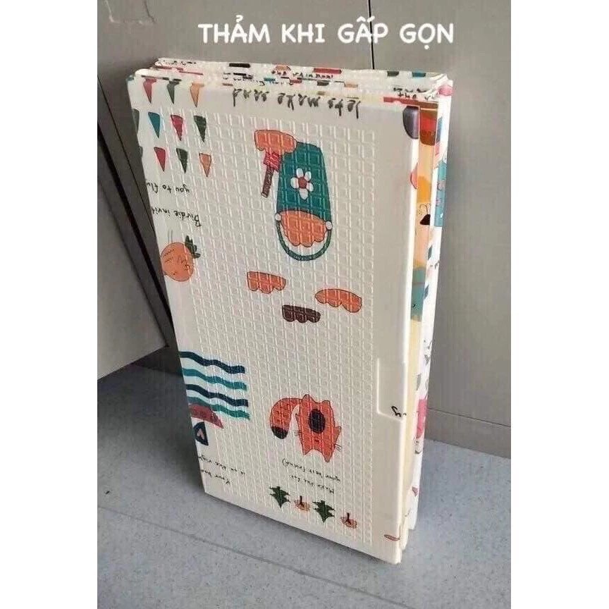 Thảm Xốp Gấp XPE 1m8 x 2m - HỌA TIẾT NGẪU NHIÊN