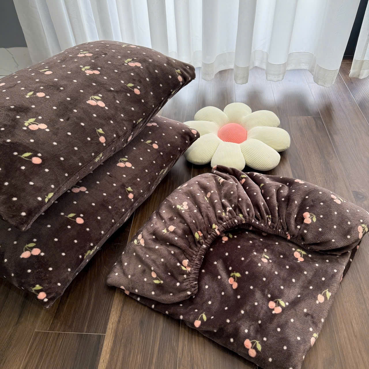 Ga Gối Nỉ Nhung Cực Mịn 1m8x2m