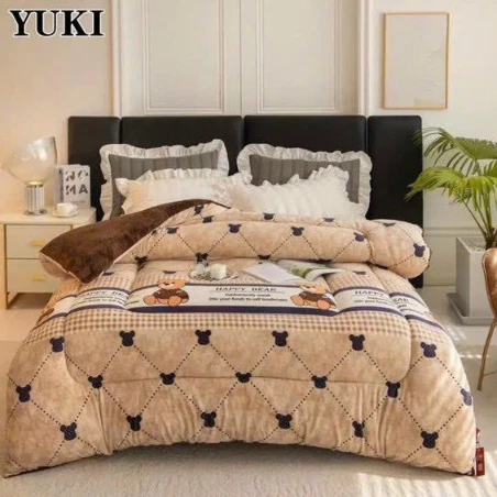 Chăn YUKI Hoa Siêu Mềm Mịn (KT 2mx2,3m)