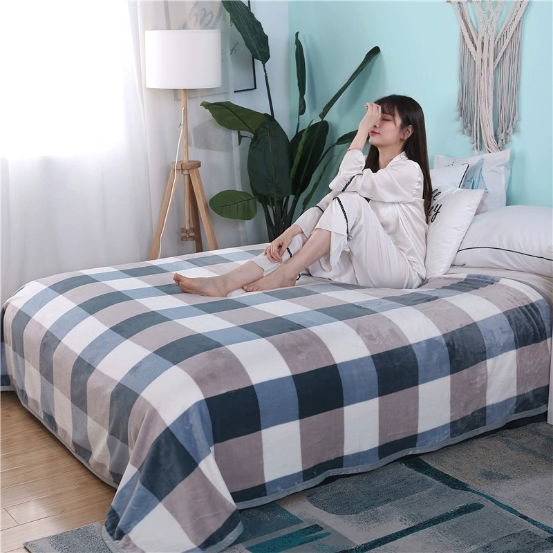 Chăn Tuyết Sữa Mỏng Mịn Nhung Phong Cách Hàn Quốc (KT 2mx2m3)