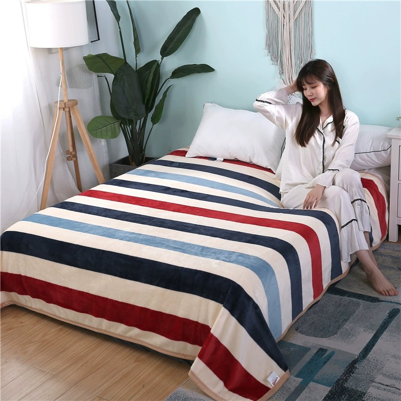 Chăn Tuyết Sữa Mỏng Mịn Nhung Phong Cách Hàn Quốc (KT 2mx2m3)