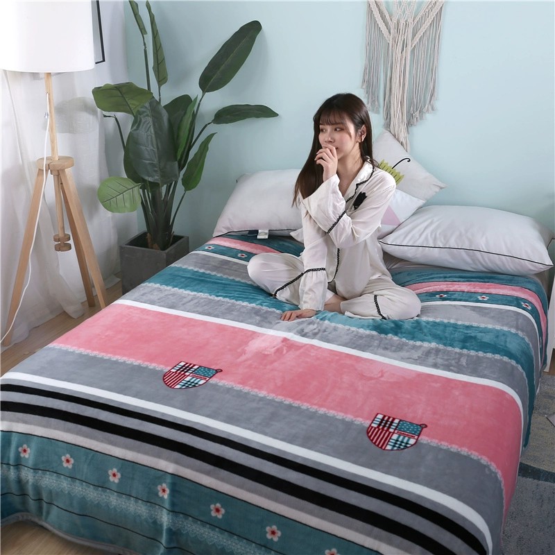 Chăn Tuyết Sữa Mỏng Mịn Nhung Phong Cách Hàn Quốc (KT 2mx2m3)