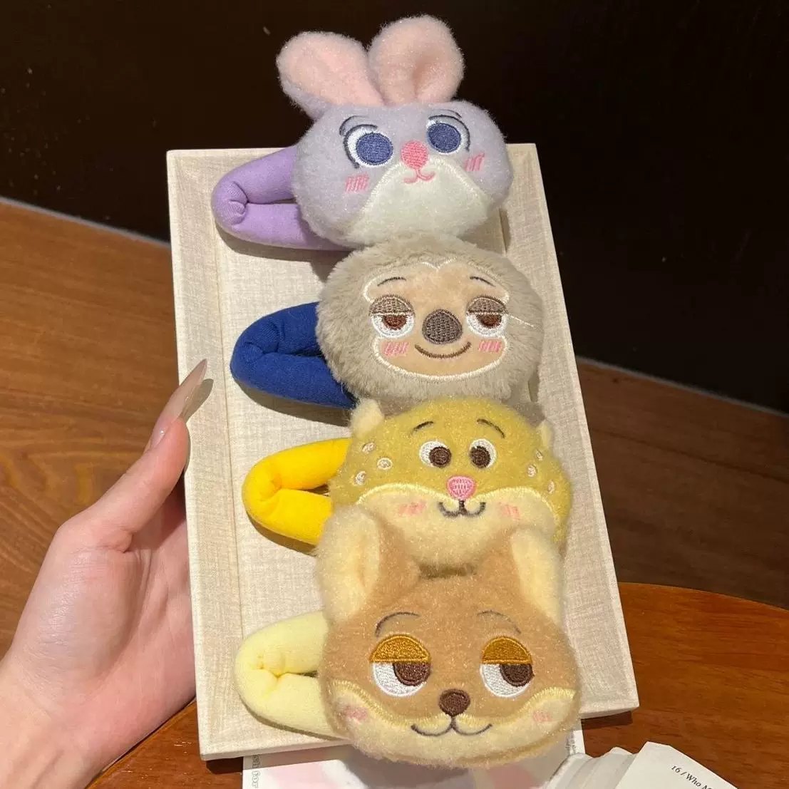 Kẹp Tóc Hoạt Hình Zootopia - - Lười Xám
