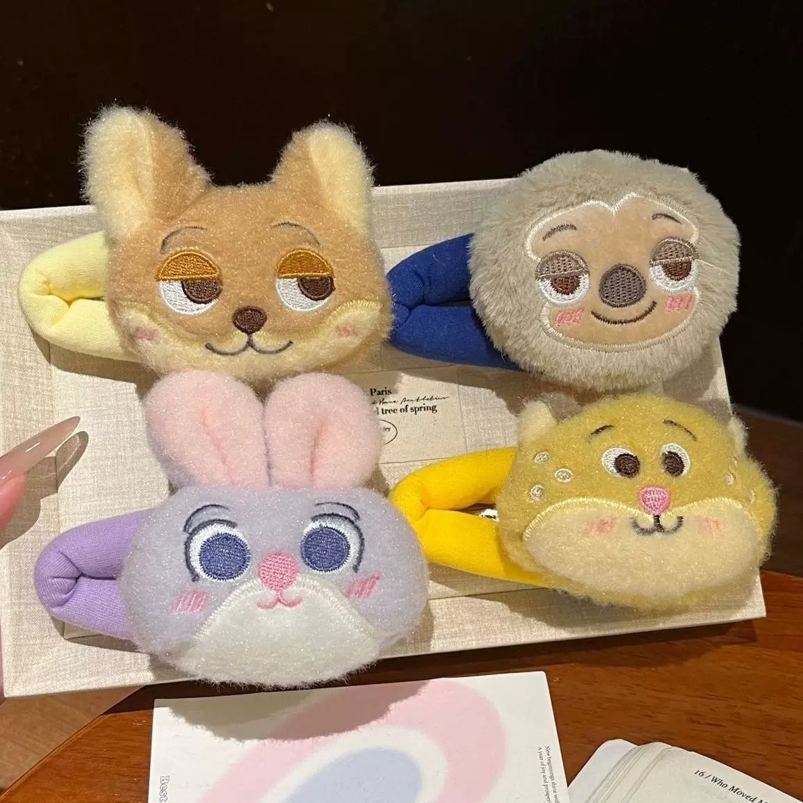 Kẹp Tóc Hoạt Hình Zootopia - - Thỏ Tím