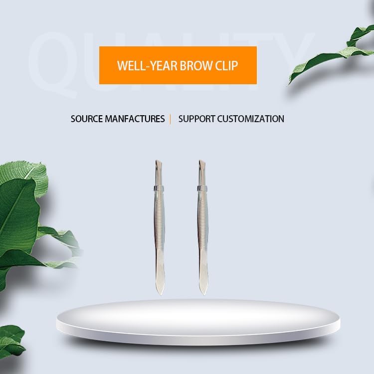 Bán Lẻ 1 Nhíp Trắng Thép Không Rỉ 8,7cm - Đầu Chéo
