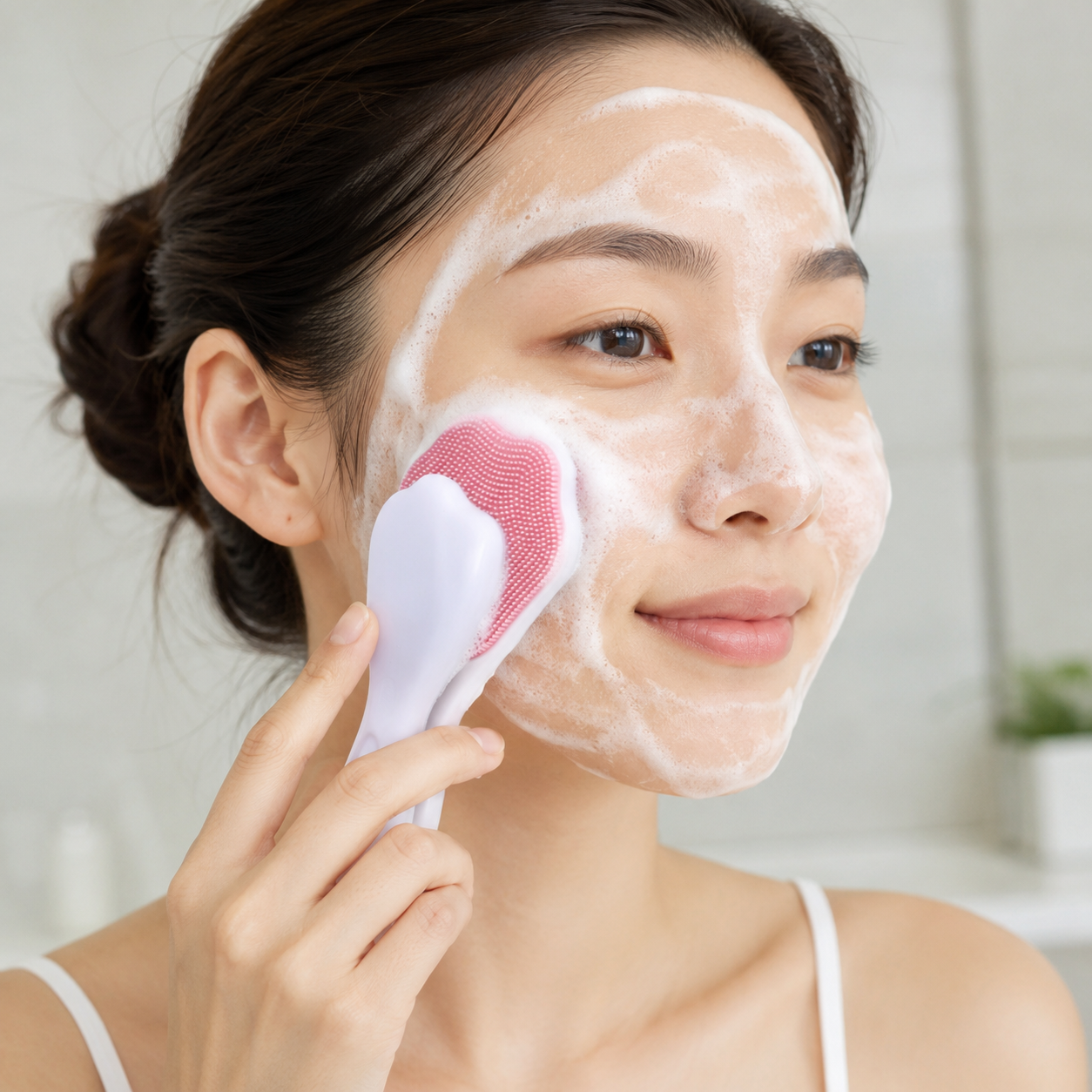 Cọ Rửa Mặt Silicon Hình Chân Mèo CuteCọ Rửa Mặt Silicon Hình Chân Mèo Cute - XANH DƯƠNG