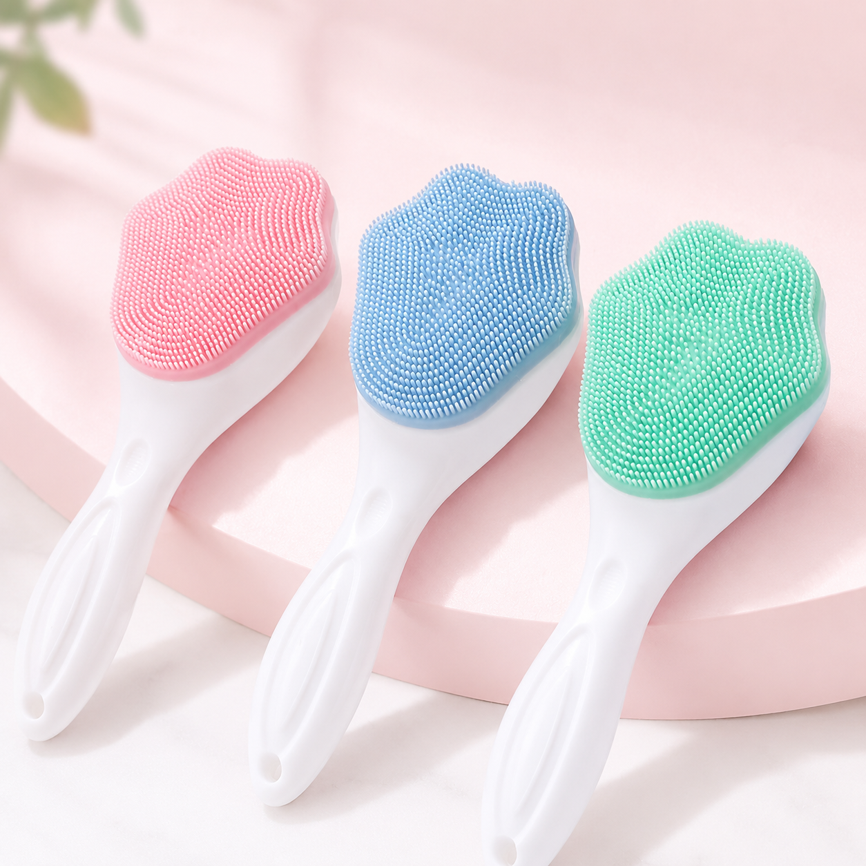 Cọ Rửa Mặt Silicon Hình Chân Mèo CuteCọ Rửa Mặt Silicon Hình Chân Mèo Cute - XANH DƯƠNG