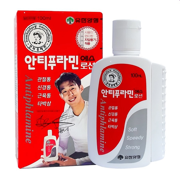 Dầu Nóng Xoa Bóp Hàn Quốc Chai Đỏ 100ml