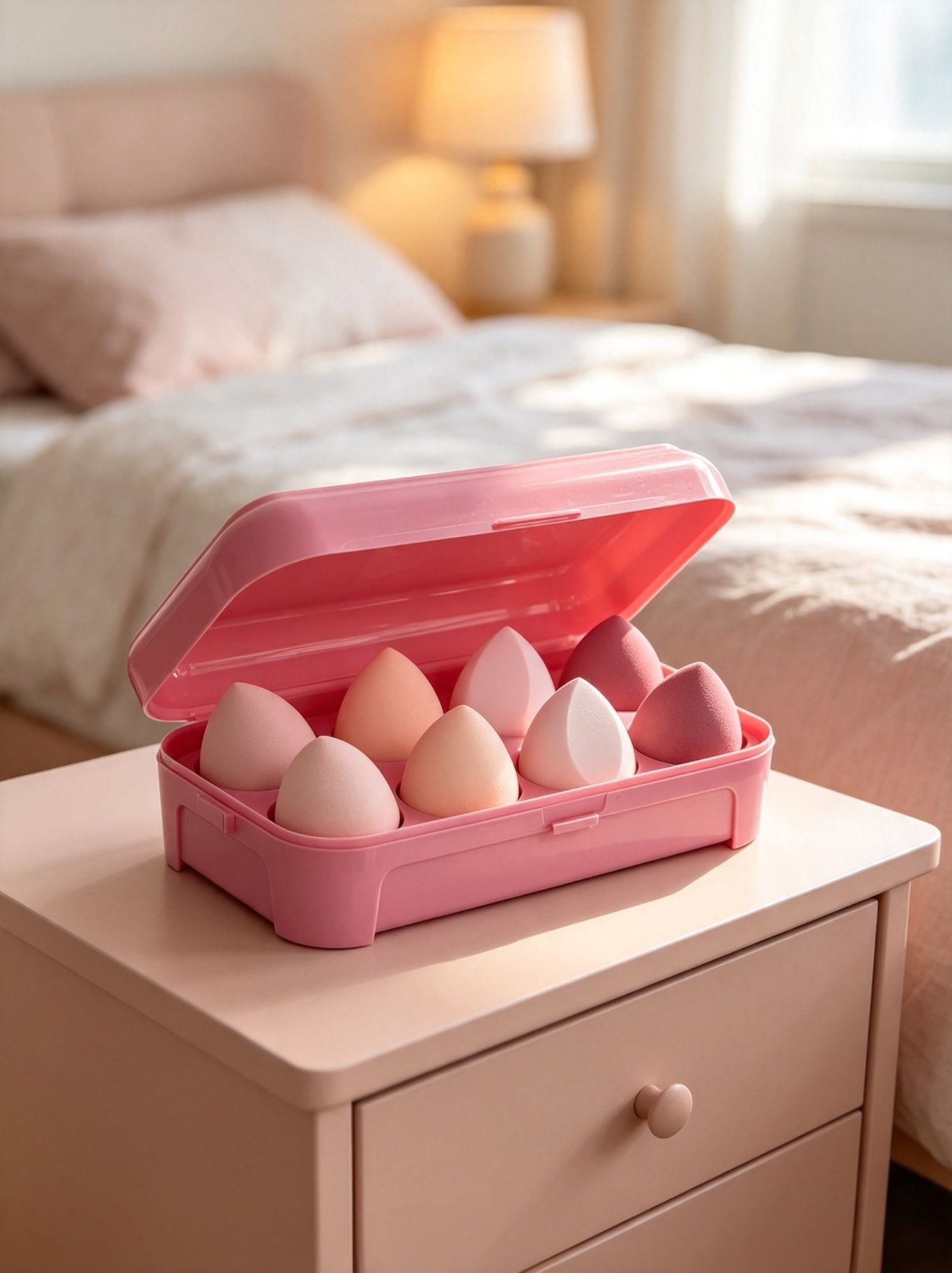 Hộp 8 Mút Trang Điểm Giọt Nước Loại A