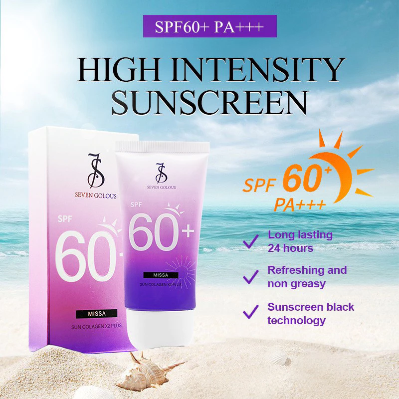Kem Chống Nắng SEVEN GOLOUS MISSA 60G NO.803