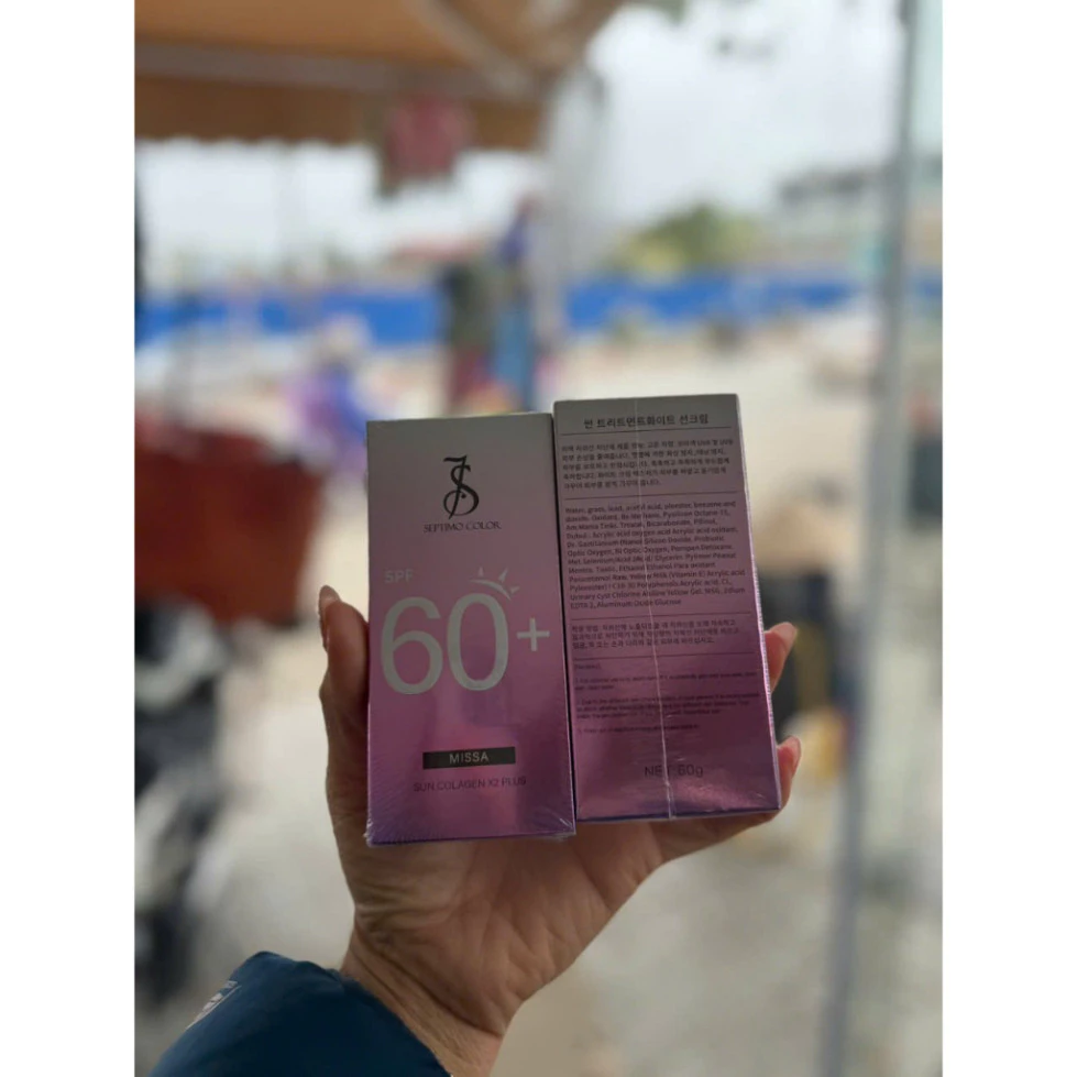 Kem Chống Nắng SEVEN GOLOUS MISSA 60G NO.803