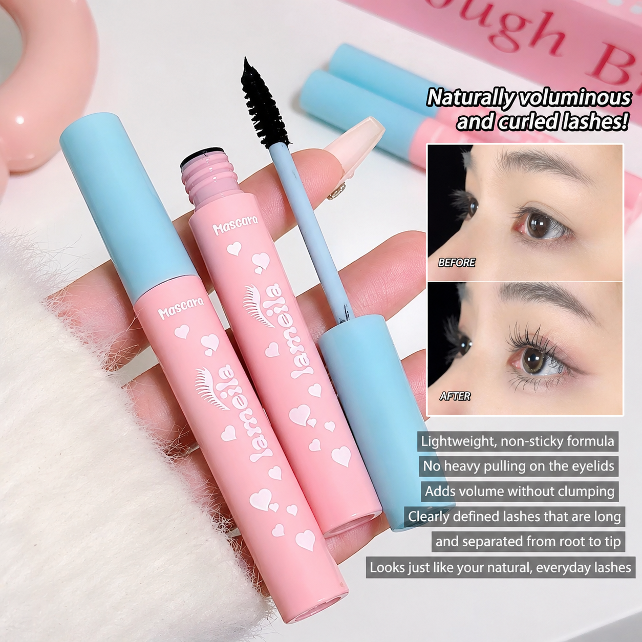 Mascara Chuốt Mi LAMEILA Dày Mi Không Lem 14ml NO.711