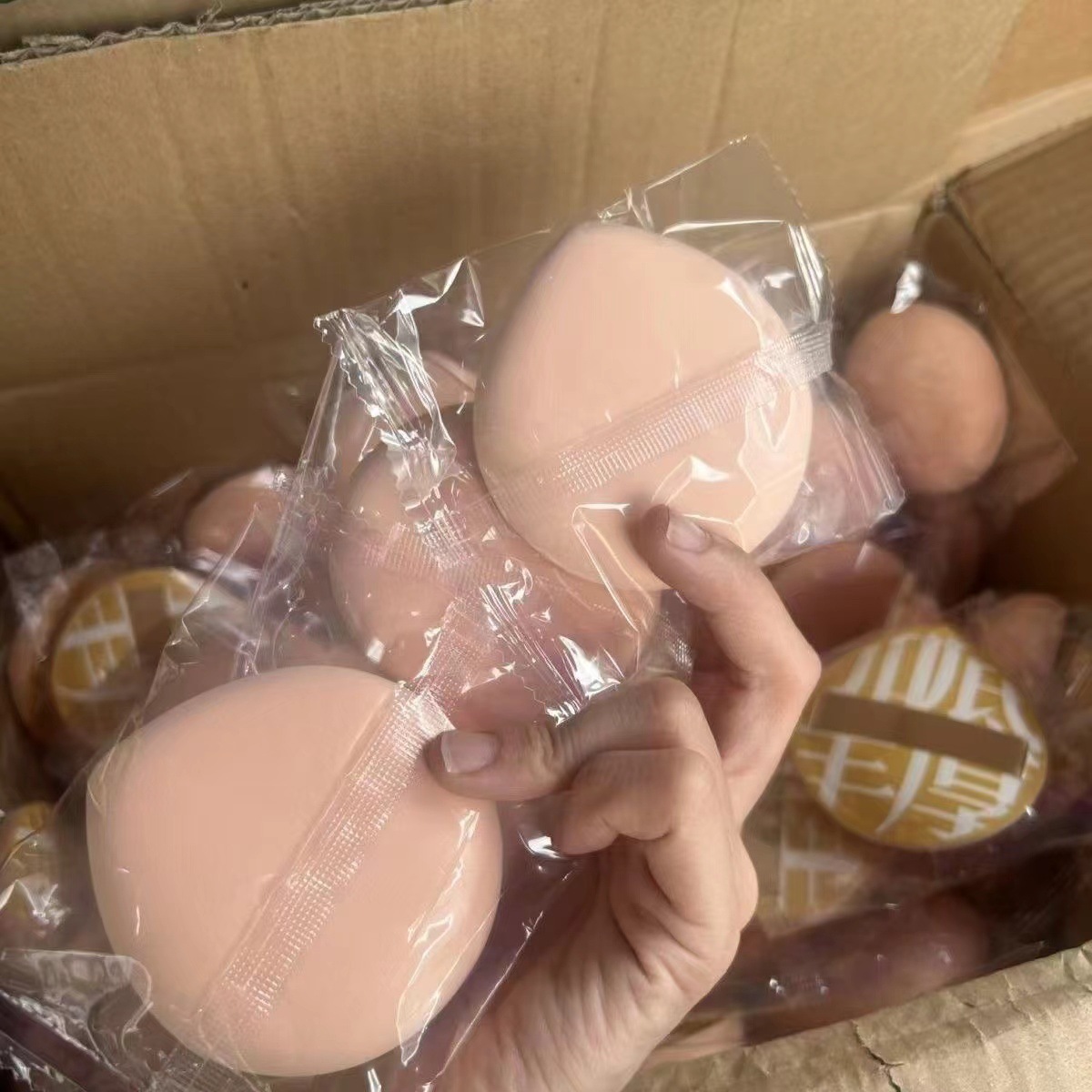Mút Trang Điểm Đeo Tay Cỡ Lớn BIG SIZE 7 JINGRU