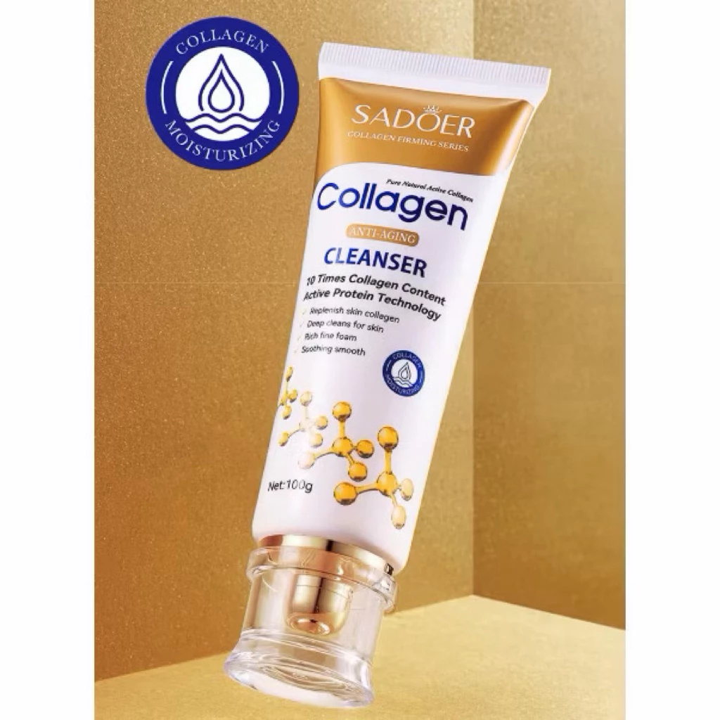 Sữa Rửa Mặt Sadoer Collagen Anti-Aging Cleansing Milk 100g NO.SD39354