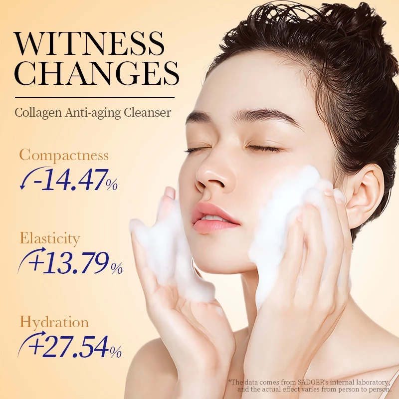 Sữa Rửa Mặt Sadoer Collagen Anti-Aging Cleansing Milk 100g NO.SD39354