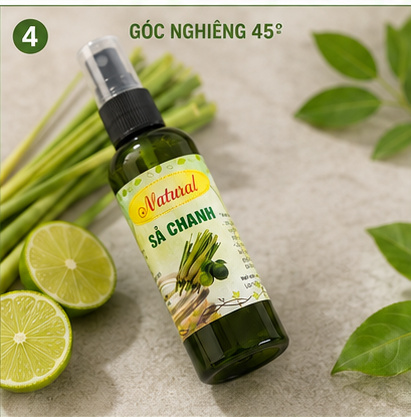 Tinh Dầu Sả Chanh Xịt Phòng