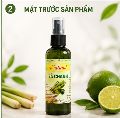 Tinh Dầu Sả Chanh Xịt Phòng