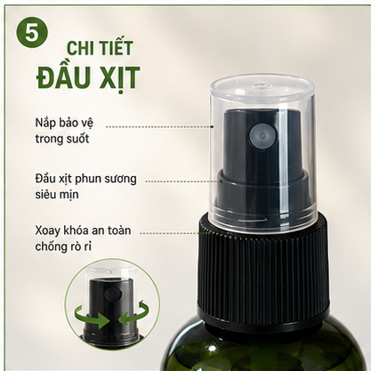 Tinh Dầu Sả Chanh Xịt Phòng