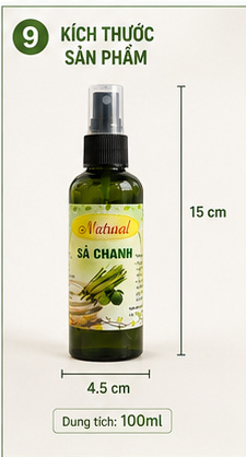 Tinh Dầu Sả Chanh Xịt Phòng