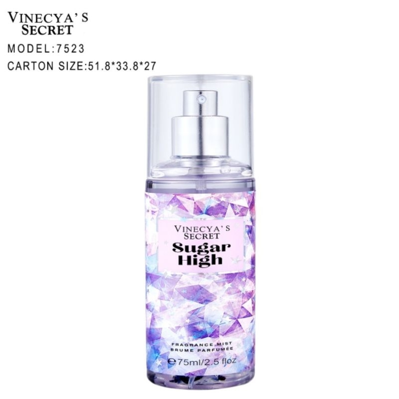 Xịt Body BBW/VICTORIA/VINECYA 75ml Hương Thơm 5 Sao - NO.7523 SUGAR HIGH
