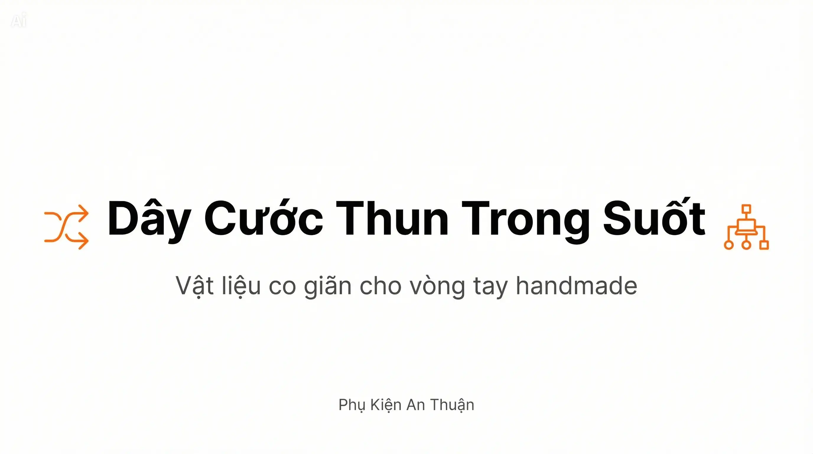Cuộn Dây Cước Thun Co Giãn Trong Suốt Trong Làm Vòng Tay Chuỗi Hạt