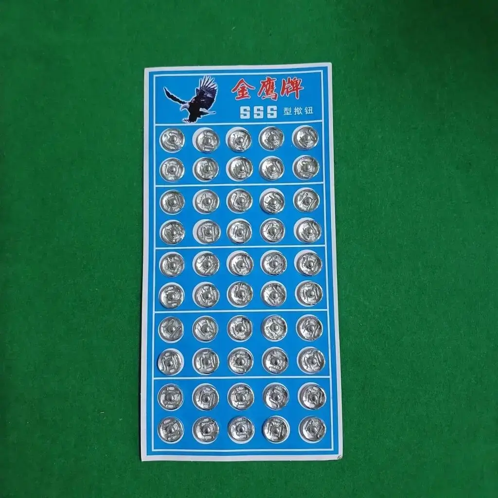 Bộ vỉ 50 nút bấm khuy bấm Golden Eagle – Bấm tay, không cần kìm