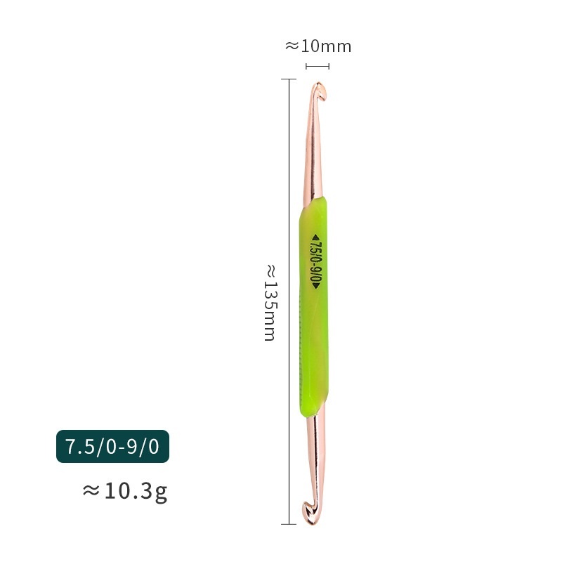 Kim Móc 2 Đầu Cán Nhựa Đủ Size