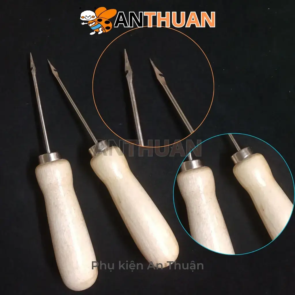 Kim khâu may giày dép, túi xách đồ da thủ công - Dùi móc may