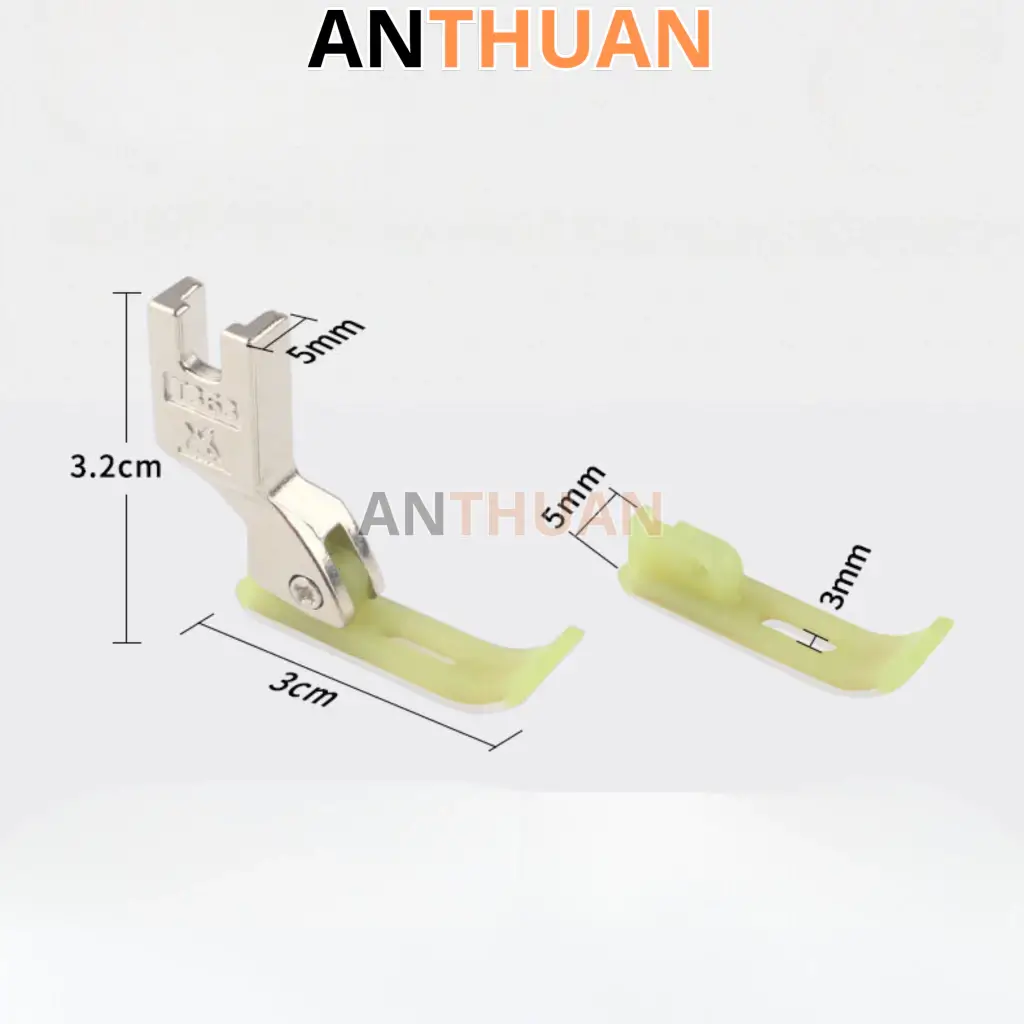 Chân Vịt Nhựa 2 ly T363 Máy May 1 Kim Công Nghiệp