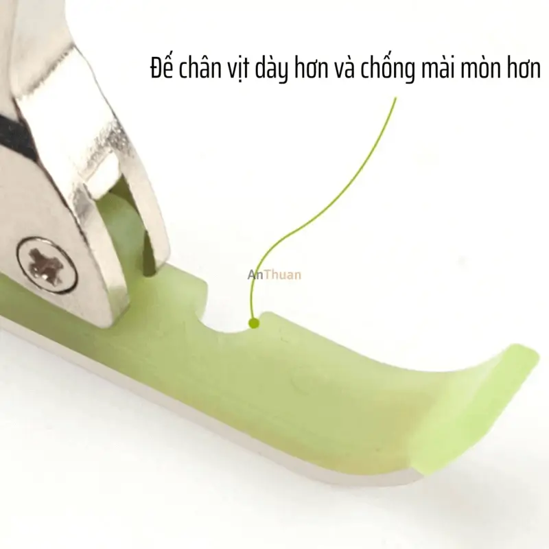 Chân vịt 1 giò nhựa T36N T36LN may dây kéo, may chi tiết máy may 1 kim công nghiệp