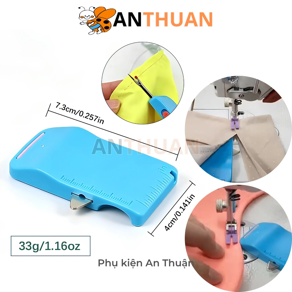 Cữ Nam Châm 3 Trong 1 – Tra Măng Séc, Canh Lề, Tháo Chỉ