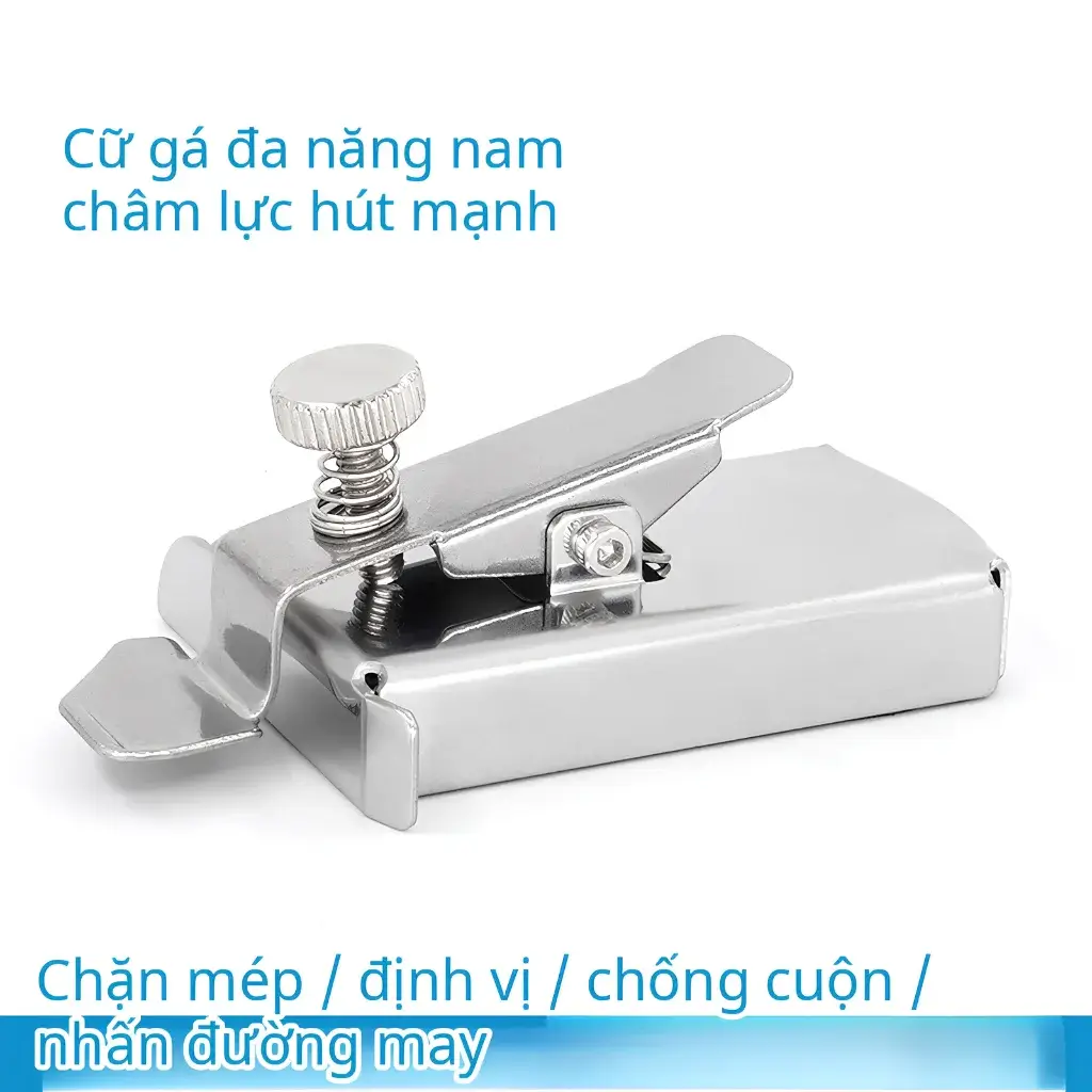 Cữ nam châm lùn điều chỉnh độ cao cho máy may công nghiệp