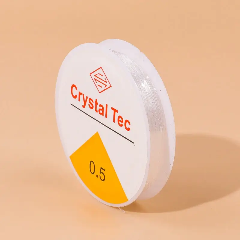 Cuộn Dây Cước Thun Co Giãn Trong Suốt Xỏ Chuỗi Hạt