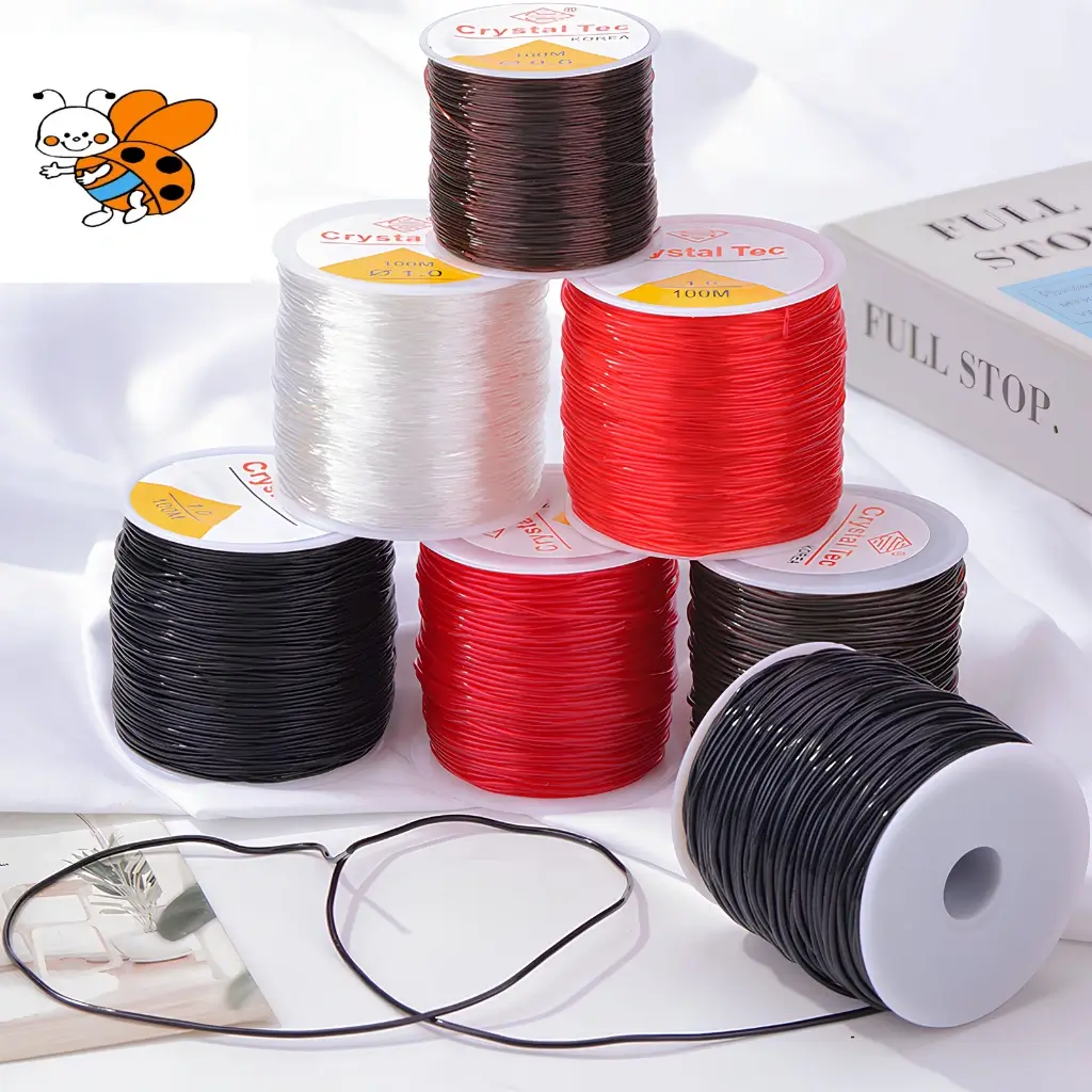 Cuộn Dây Cước Thun Co Giãn Xỏ Chuỗi Hạt – Dây Làm Vòng Handmade