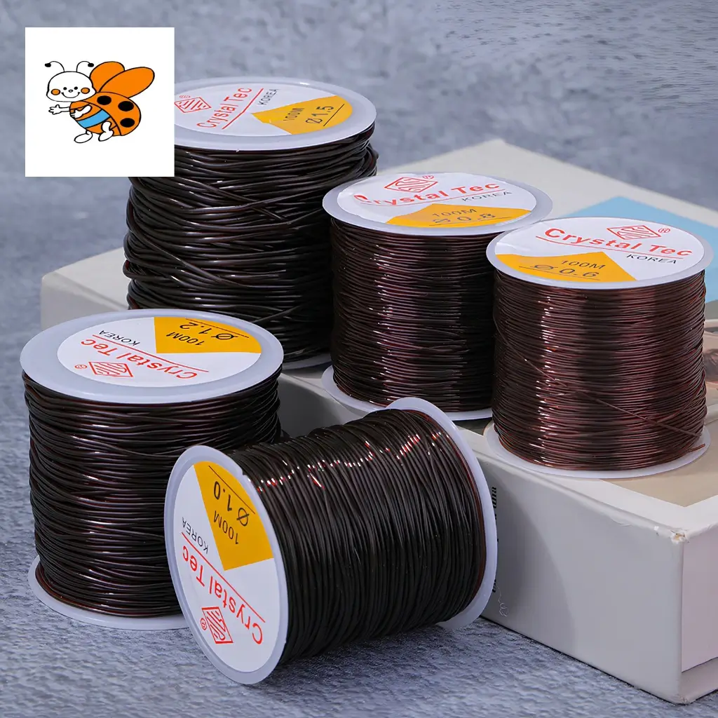 Cuộn Dây Cước Thun Co Giãn Xỏ Chuỗi Hạt – Dây Làm Vòng Handmade