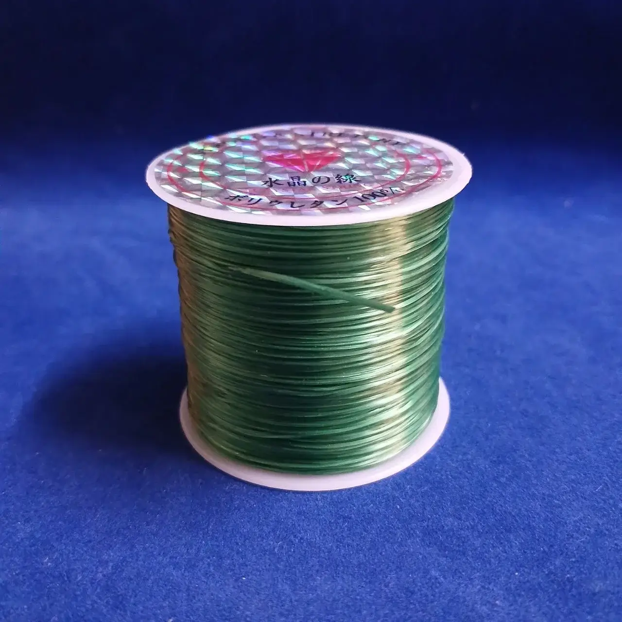 Dây cước thun lụa xỏ hạt nhiều màu 0,6 mm × 60 m
