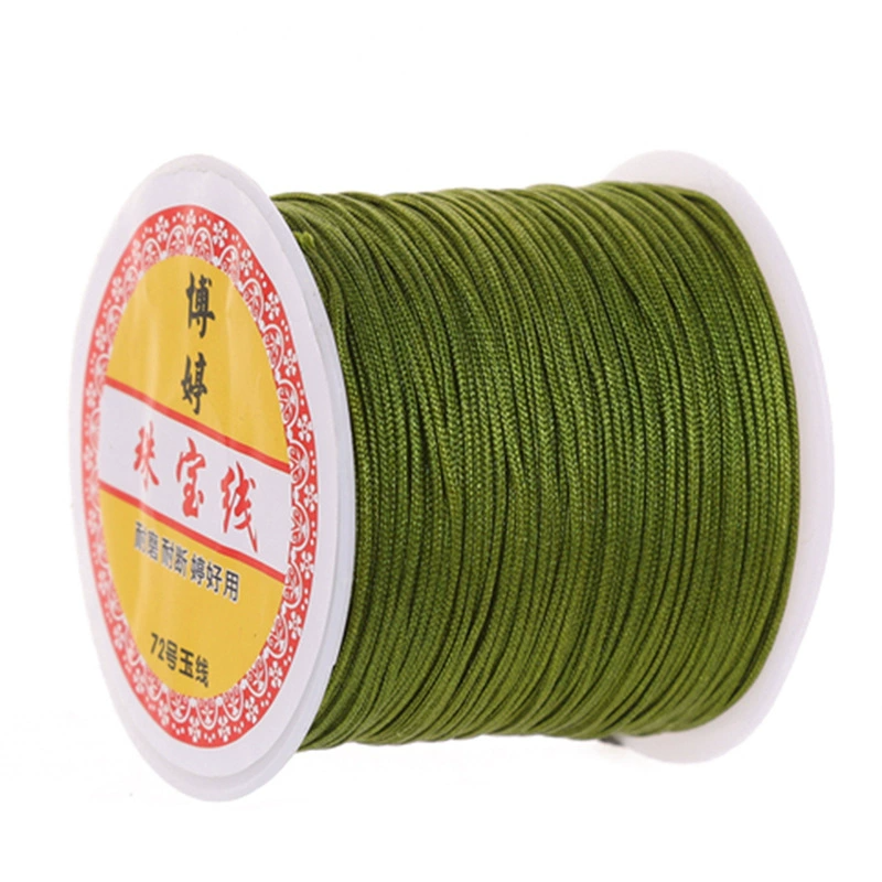 Dây Dù Đan Vòng Tay 0.8mm Dây Ngọc 72 Cuộn 50m