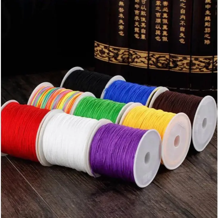 Dây Dù Đan Vòng Tay 0.8mm Dây Ngọc 72 Cuộn 50m