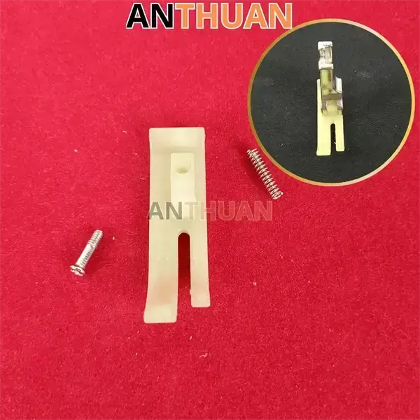 Đế chân vịt mẹ bồng con nhựa T360 T361 máy may 1 kim công nghiệp