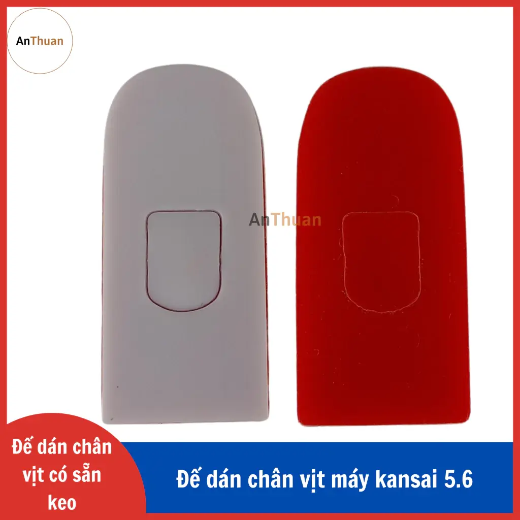 Đế dán chân vịt máy vắt sổ, kansai có sẵn keo - phụ kiện máy may, phụ kiện may mặc