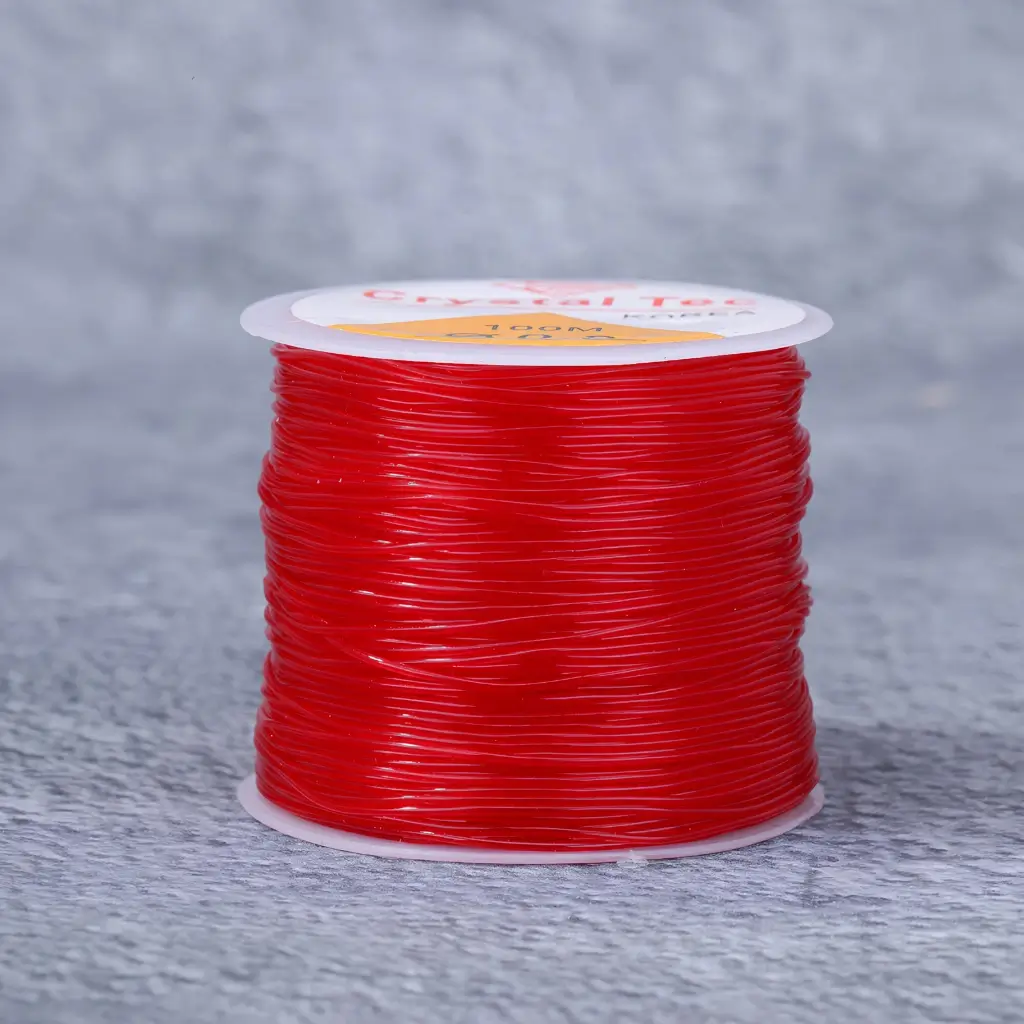 Cuộn Dây Cước Thun Co Giãn Xỏ Chuỗi Hạt – Dây Làm Vòng Handmade