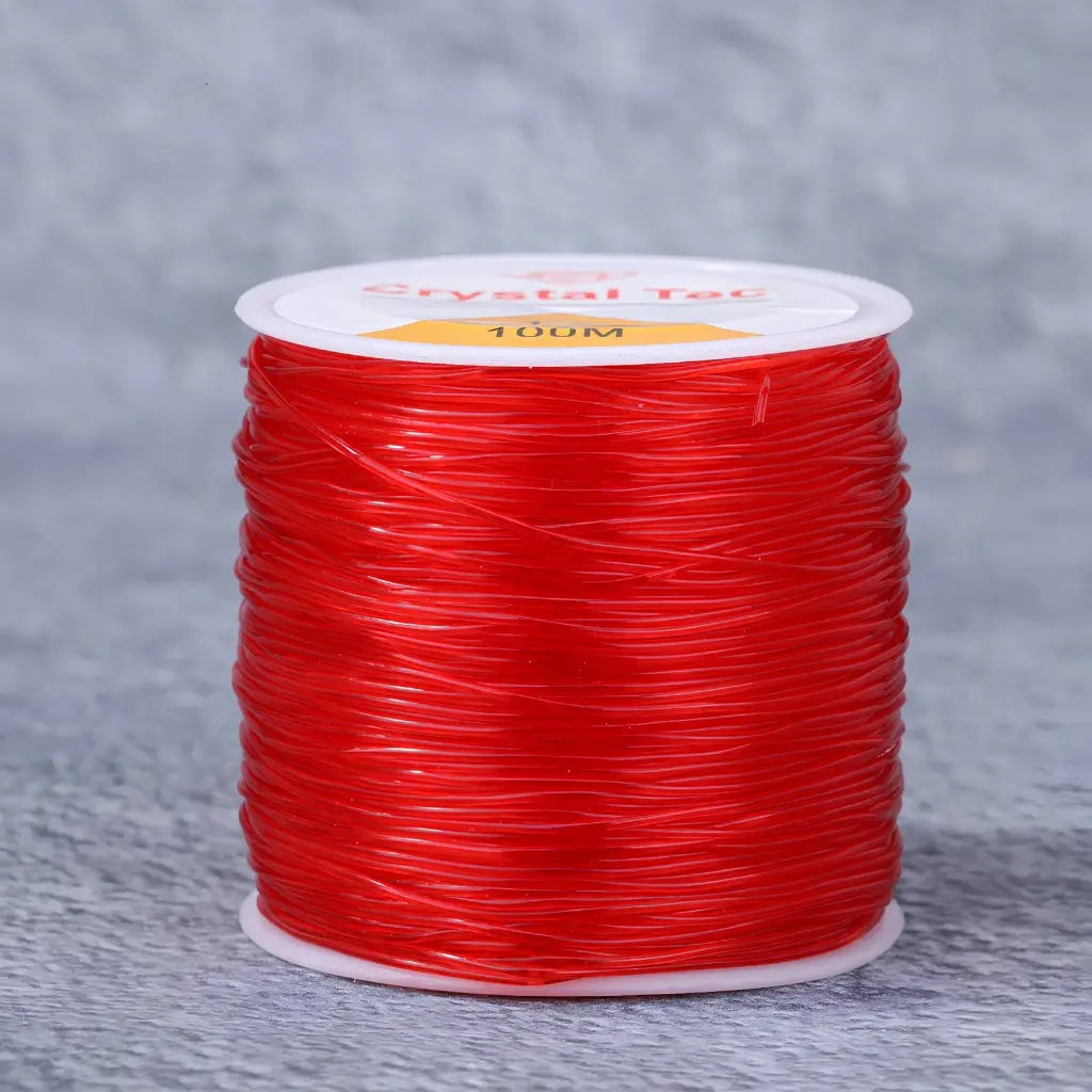 Cuộn Dây Cước Thun Co Giãn Xỏ Chuỗi Hạt – Dây Làm Vòng Handmade