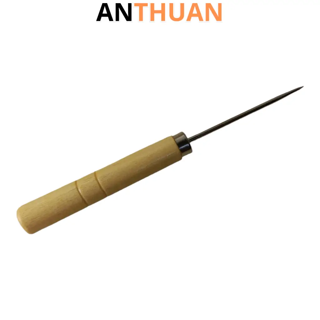 Dùi Lỗ Vải, Da Cán Gỗ, Đóng cúc, Làm Hoa Lụa
