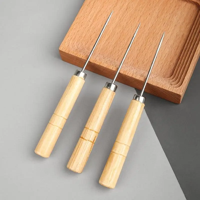 Dùi Tay Cầm Bằng Gỗ Dài Khoảng 12.5cm