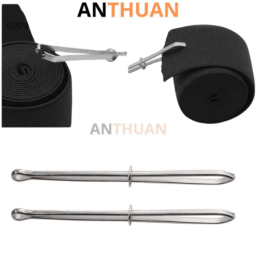Dụng cụ luồn thun (chun), luồn dây quần bằng thép