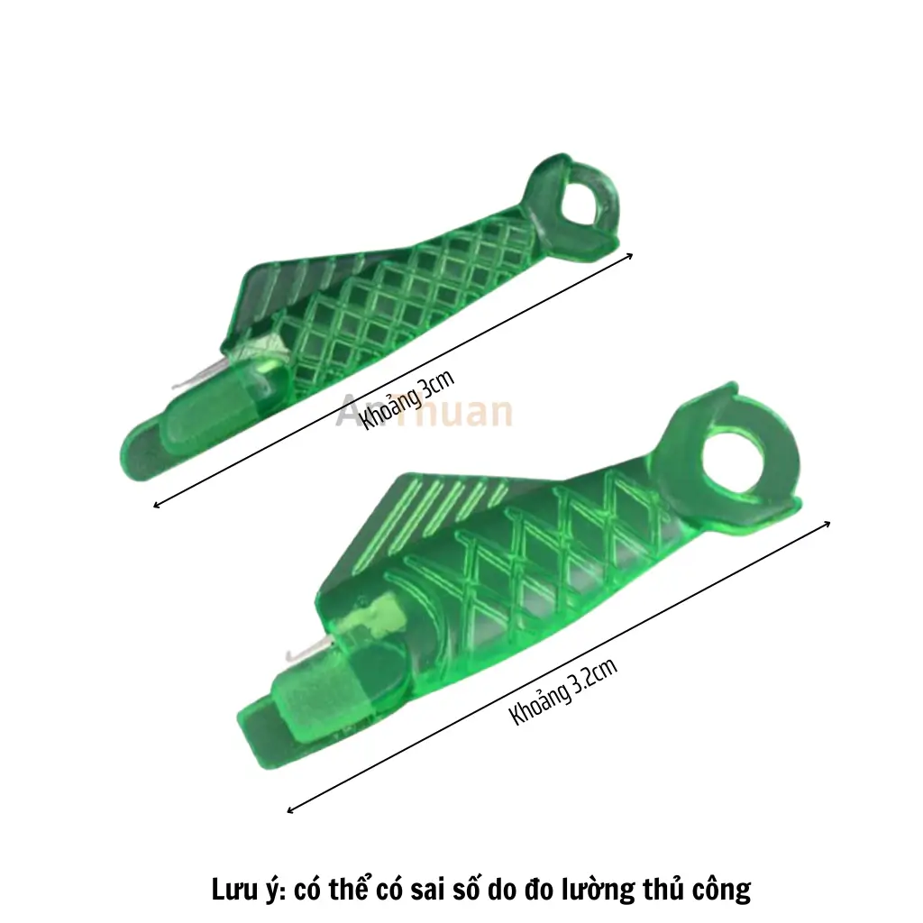Dụng cụ xỏ chỉ nhanh hình con cá - phụ kiện máy may, phụ kiện may mặc